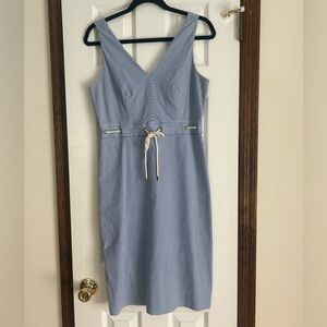 J. Crew Seersucker Dress, size 6